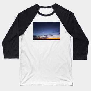 A clear sky at dusk Baseball T-Shirt